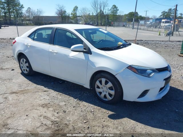 TOYOTA COROLLA 2015 2t1burhe8fc442105