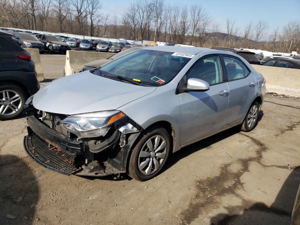 TOYOTA COROLLA 2015 2t1burhe8fc448535