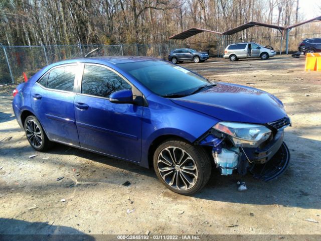 TOYOTA COROLLA 2015 2t1burhe8fc452133