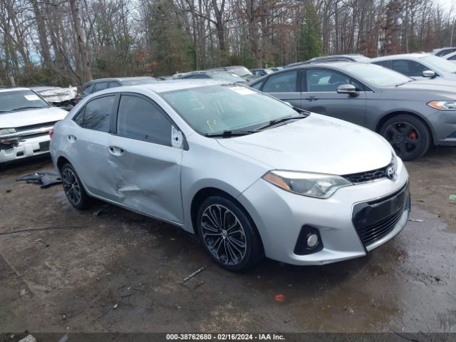 TOYOTA COROLLA 2015 2t1burhe8fc453699