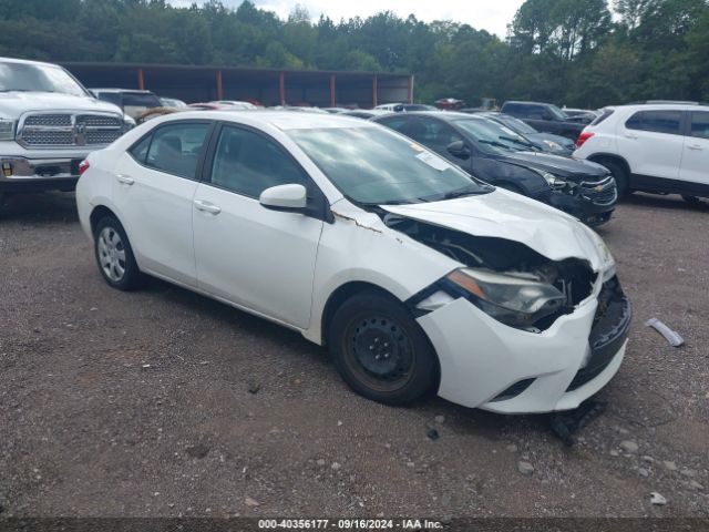 TOYOTA COROLLA 2016 2t1burhe8gc534915