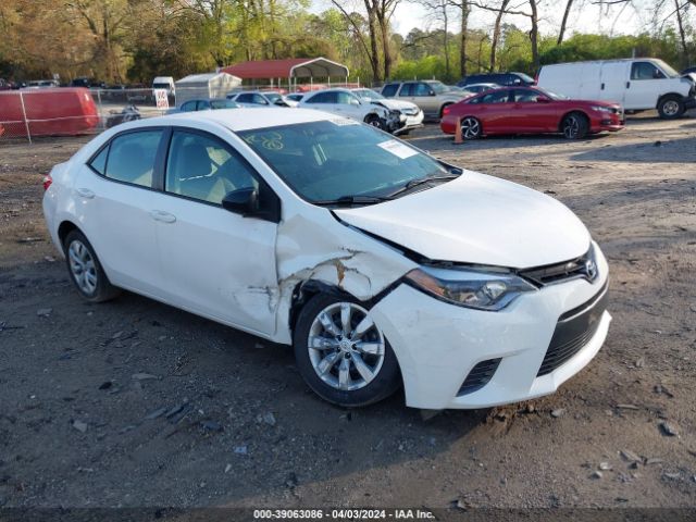 TOYOTA COROLLA 2016 2t1burhe8gc640779