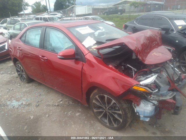 TOYOTA COROLLA 2018 2t1burhe8jc000319