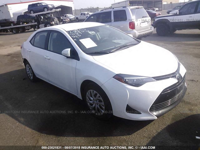 TOYOTA COROLLA 2018 2t1burhe8jc031229