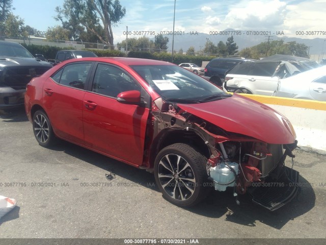 TOYOTA COROLLA 2018 2t1burhe8jc097277