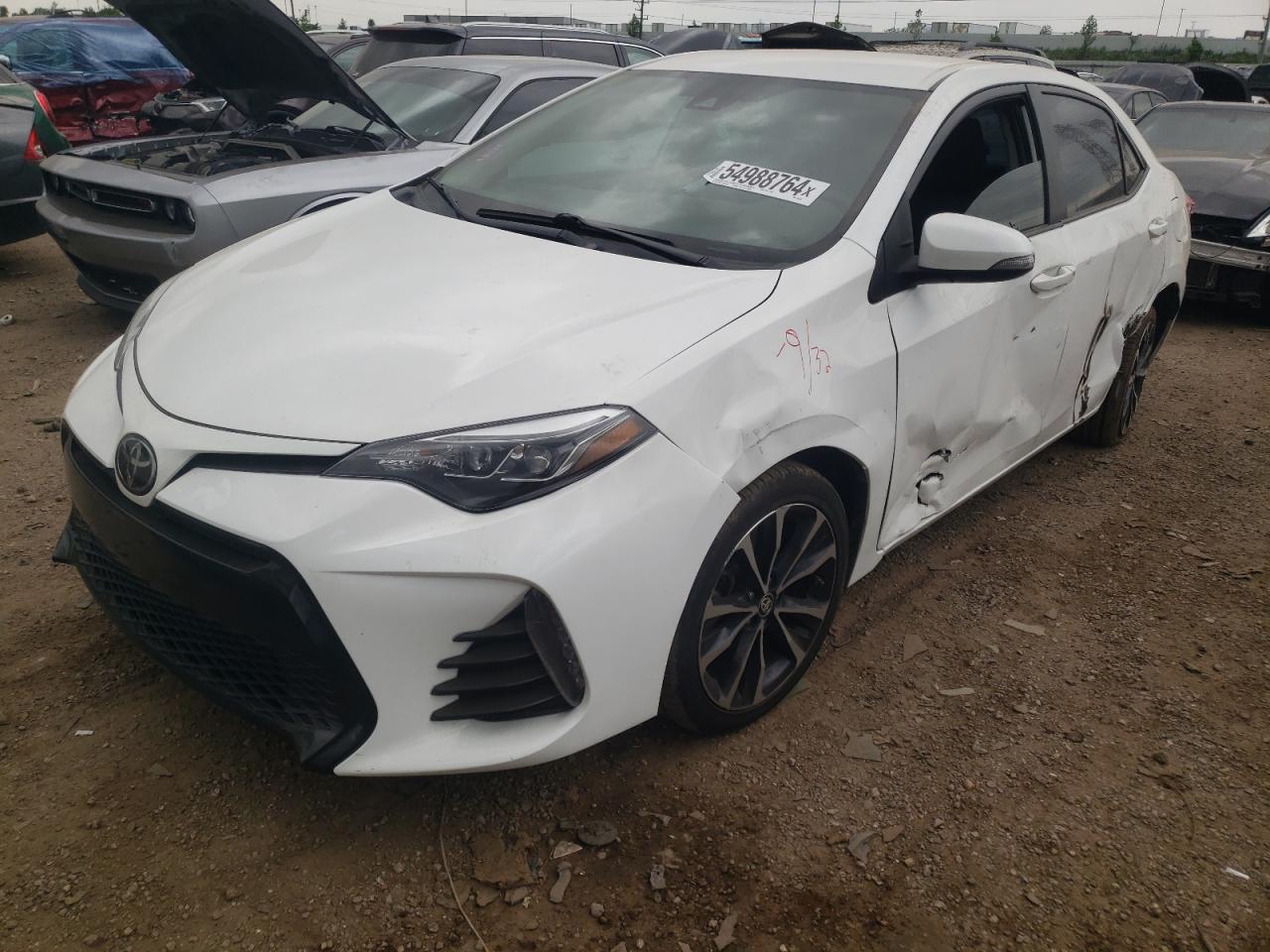 TOYOTA COROLLA 2018 2t1burhe8jc103532