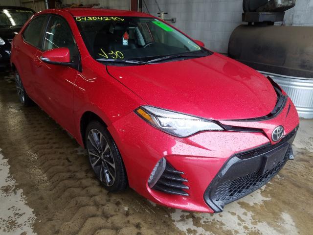 TOYOTA COROLLA L 2019 2t1burhe8kc171024