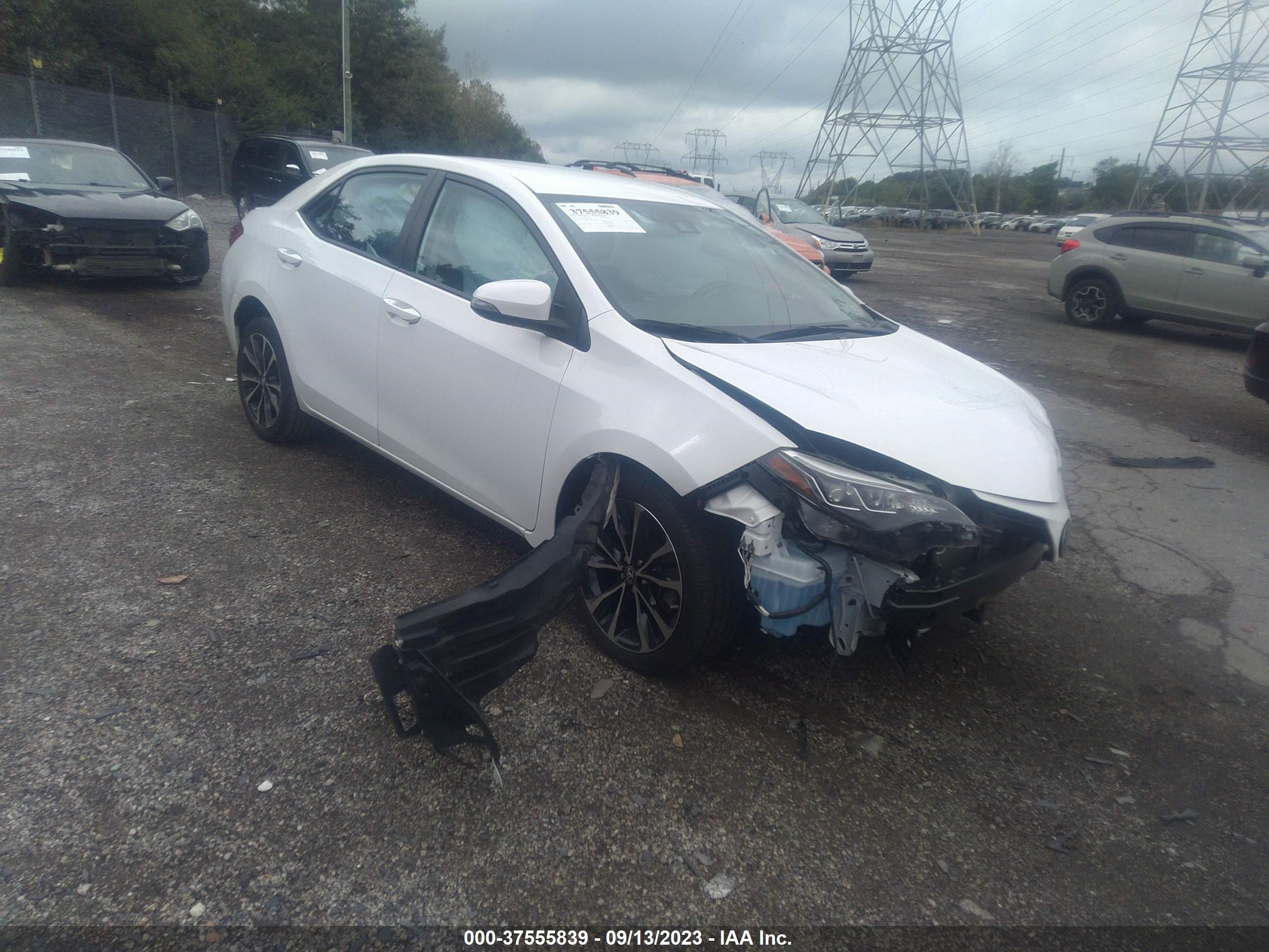 TOYOTA COROLLA 2019 2t1burhe8kc175171