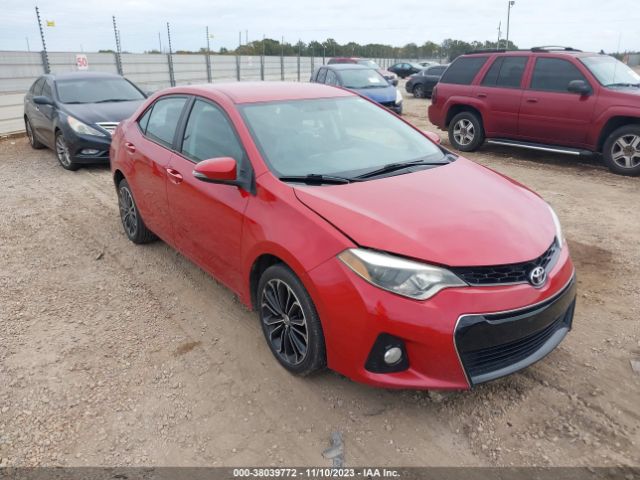 TOYOTA COROLLA 2014 2t1burhe9ec077593