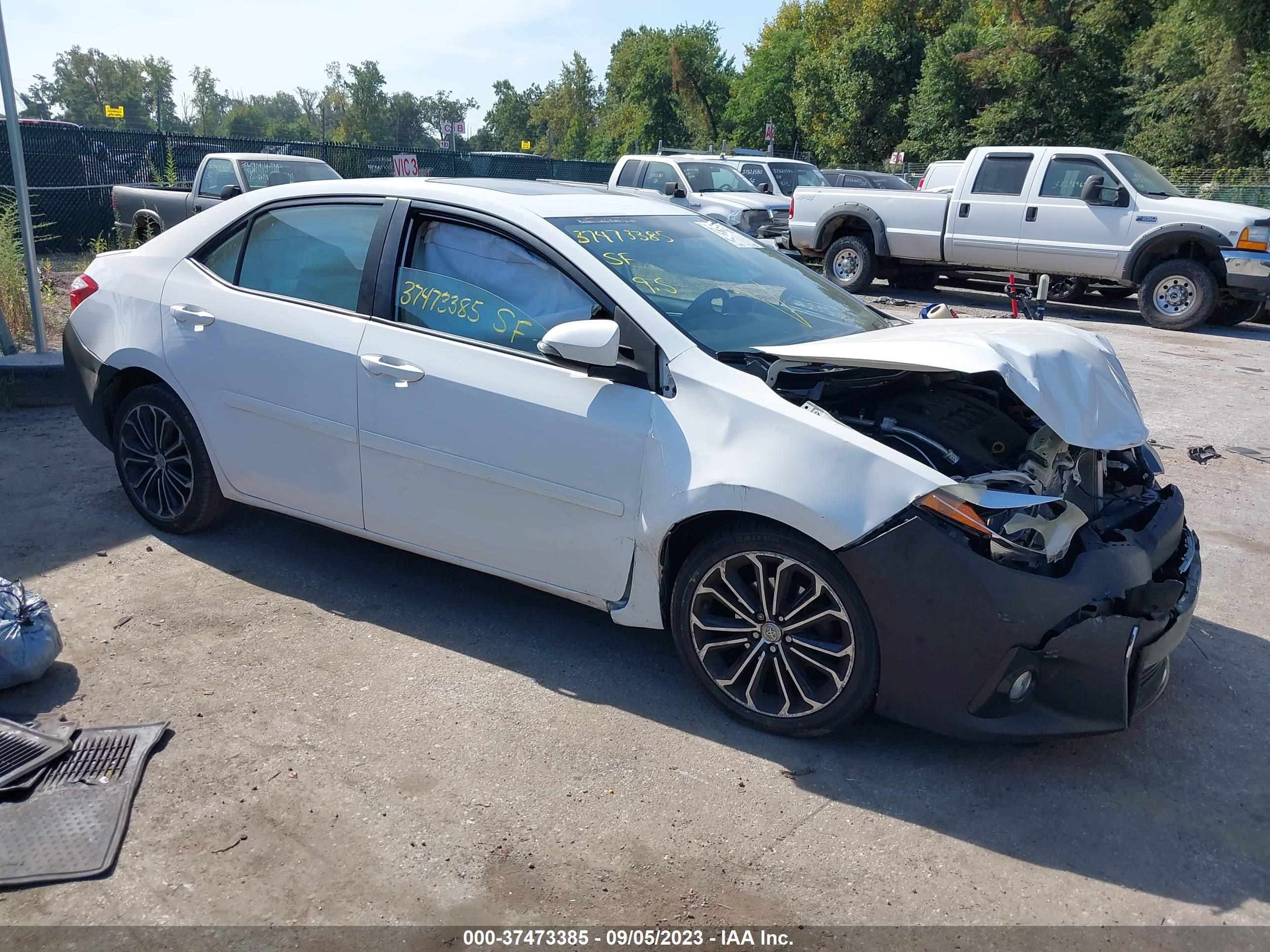 TOYOTA COROLLA 2014 2t1burhe9ec096080