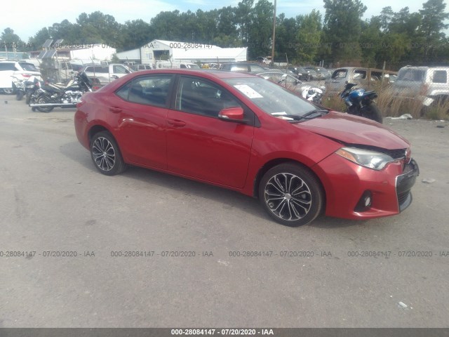 TOYOTA COROLLA 2014 2t1burhe9ec110124