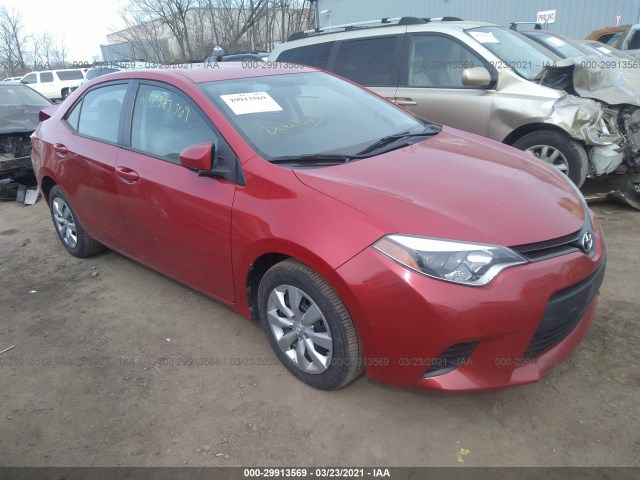 TOYOTA COROLLA 2014 2t1burhe9ec133676