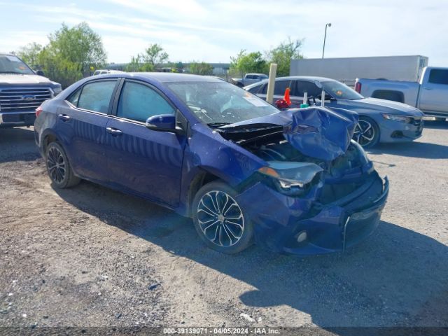 TOYOTA COROLLA 2014 2t1burhe9ec191268