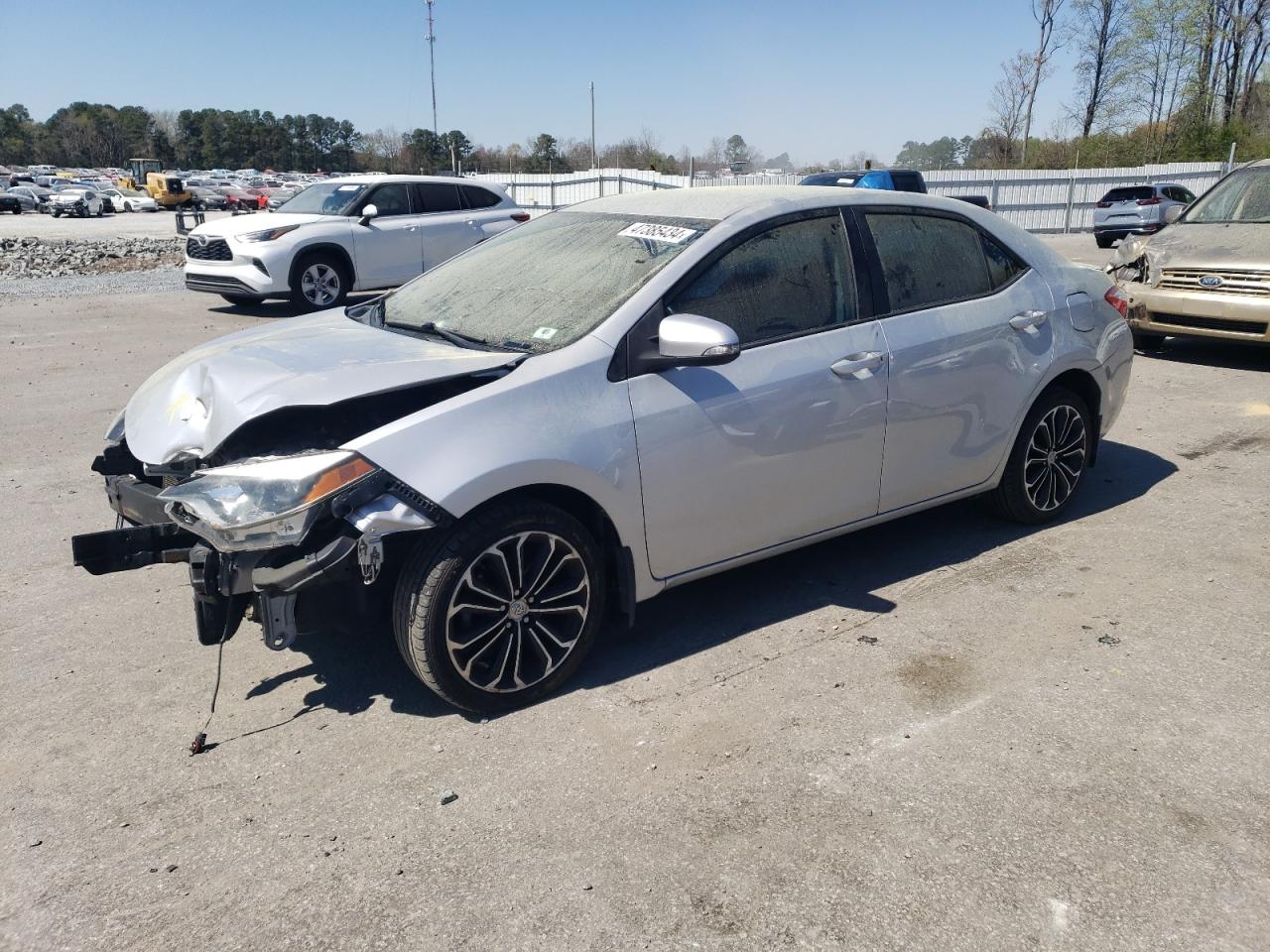 TOYOTA COROLLA 2015 2t1burhe9fc262700