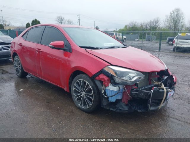 TOYOTA COROLLA 2015 2t1burhe9fc321227