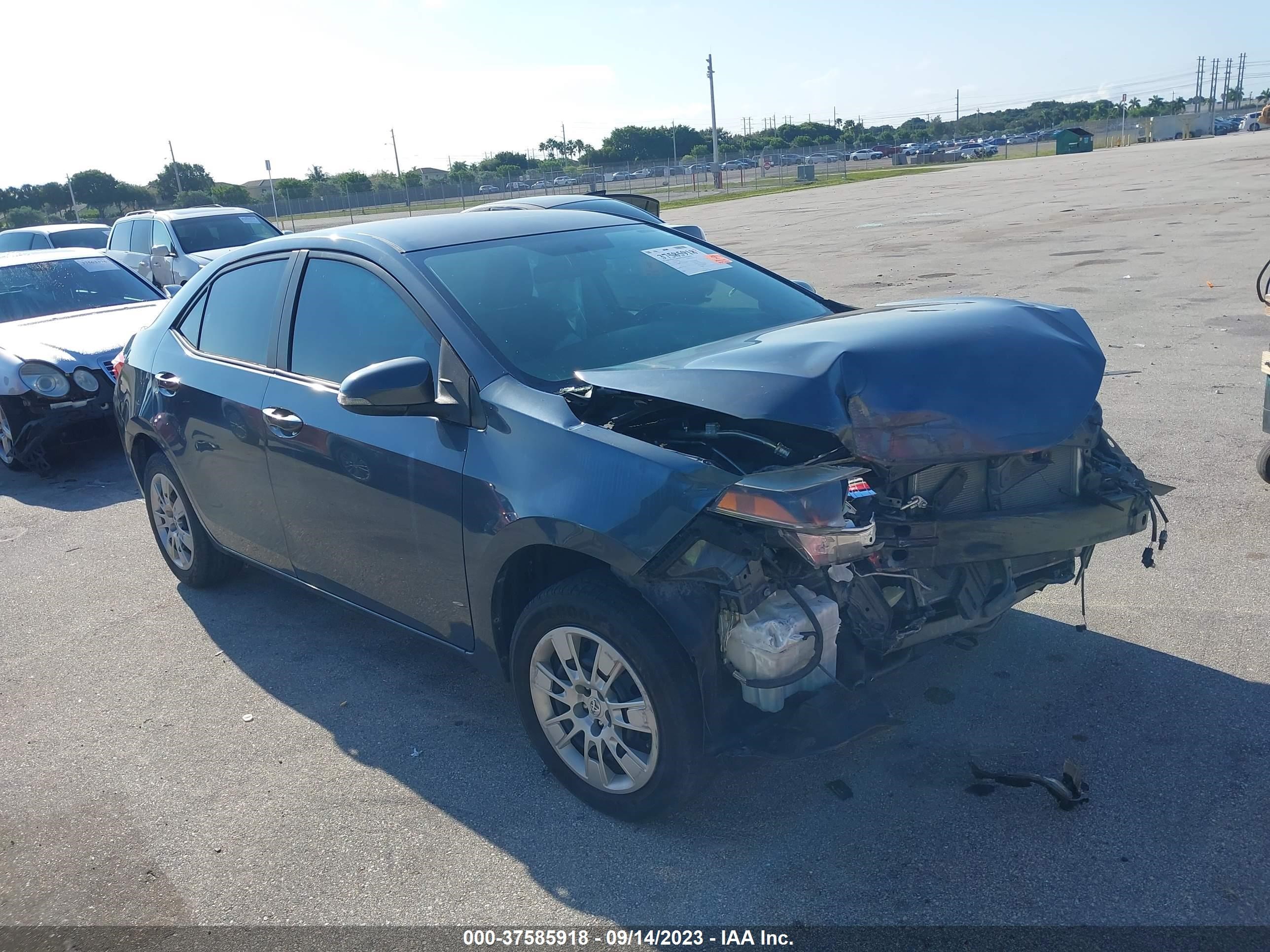 TOYOTA COROLLA 2015 2t1burhe9fc324161