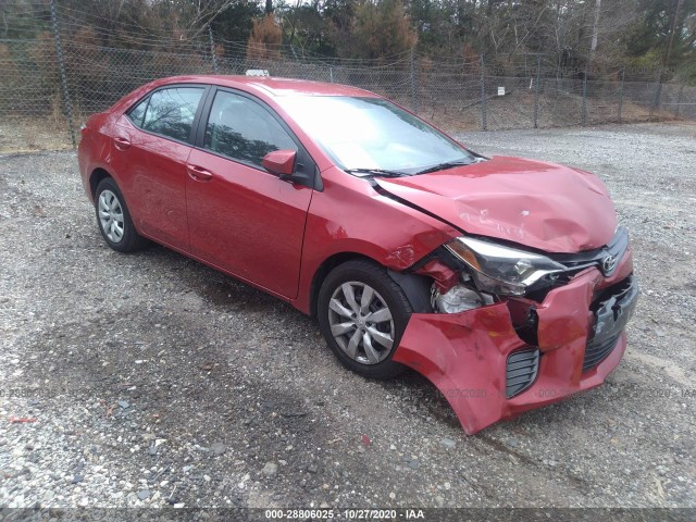 TOYOTA COROLLA 2015 2t1burhe9fc360027