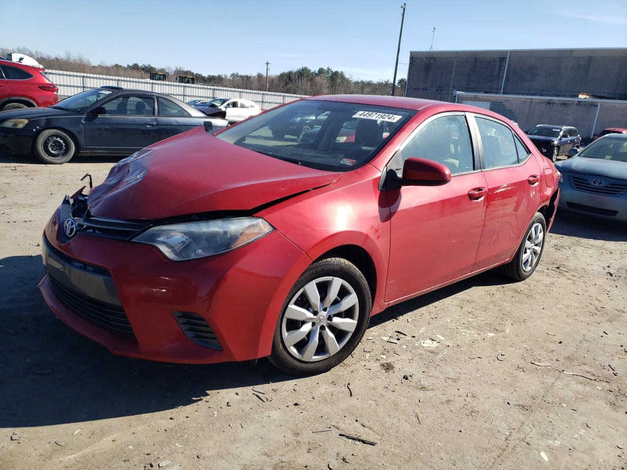 TOYOTA COROLLA 2015 2t1burhe9fc365759