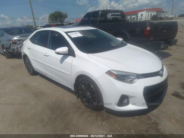 TOYOTA COROLLA 2015 2t1burhe9fc367124