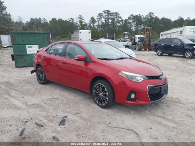 TOYOTA COROLLA 2015 2t1burhe9fc391939