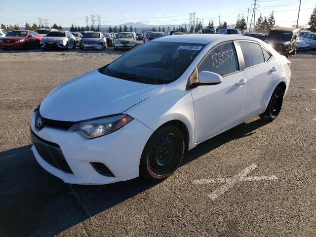 TOYOTA COROLLA 2015 2t1burhe9fc409405