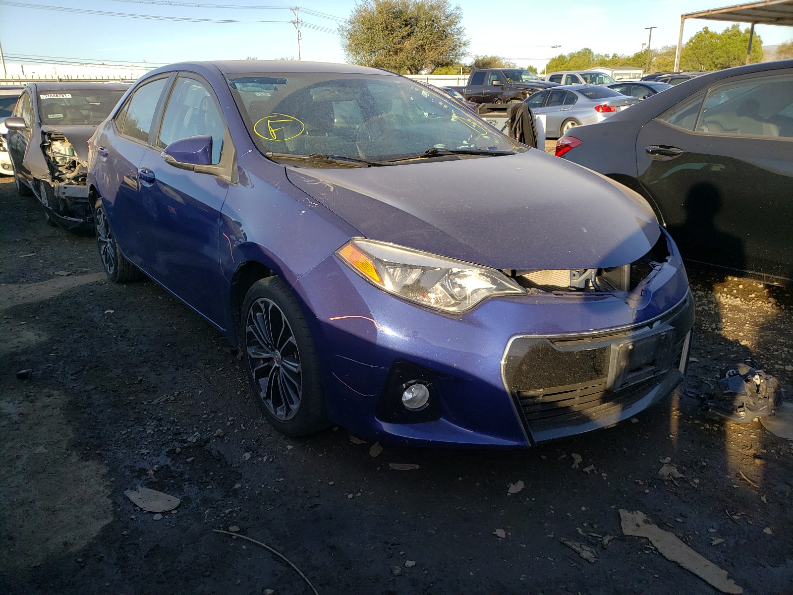 TOYOTA COROLLA L 2015 2t1burhe9fc412708