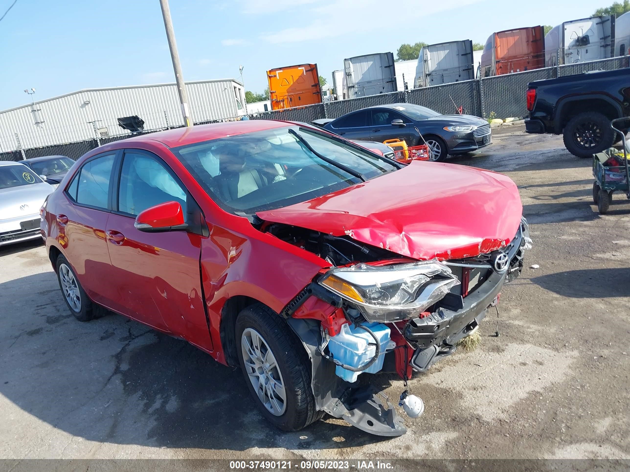 TOYOTA COROLLA 2015 2t1burhe9fc417374