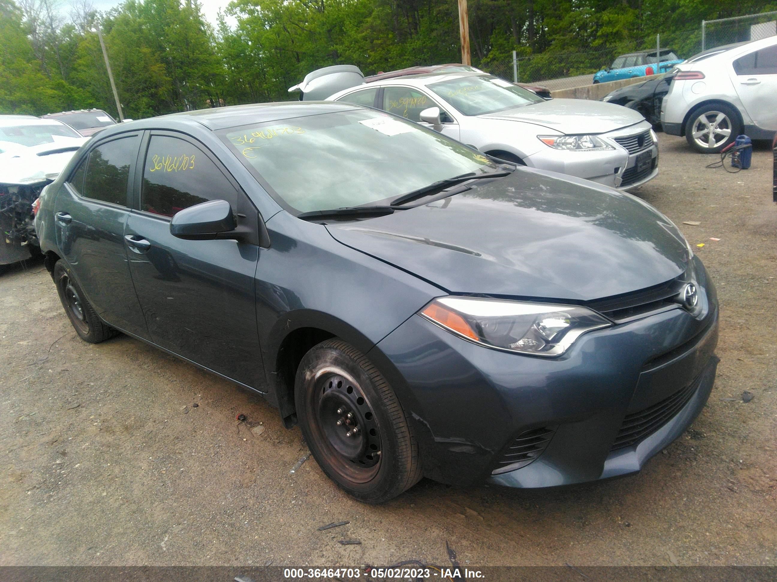 TOYOTA COROLLA 2015 2t1burhe9fc420243