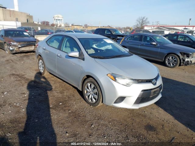 TOYOTA COROLLA 2015 2t1burhe9fc429931