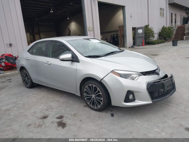 TOYOTA COROLLA 2015 2t1burhe9fc442582