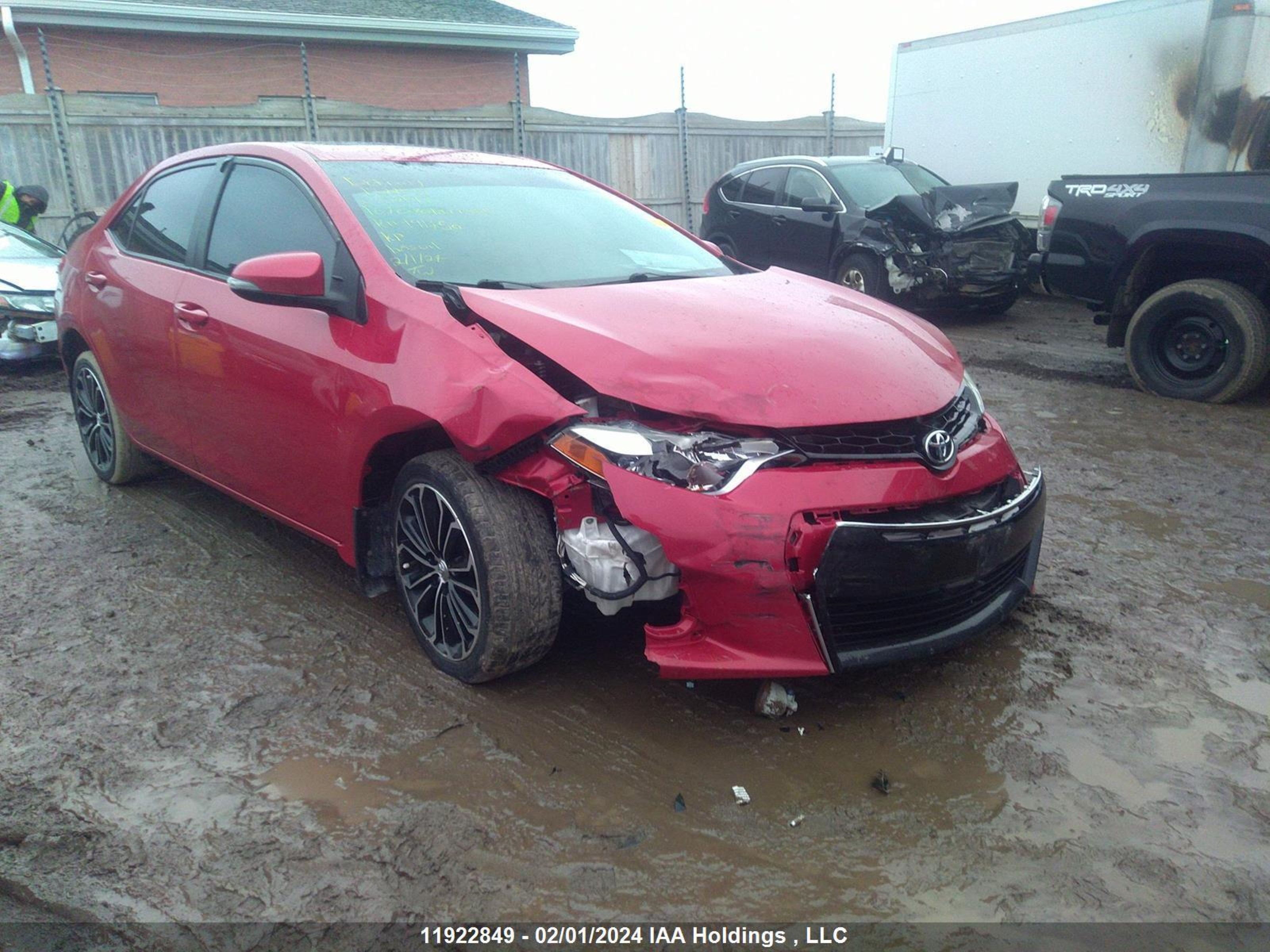 TOYOTA COROLLA 2016 2t1burhe9gc521977