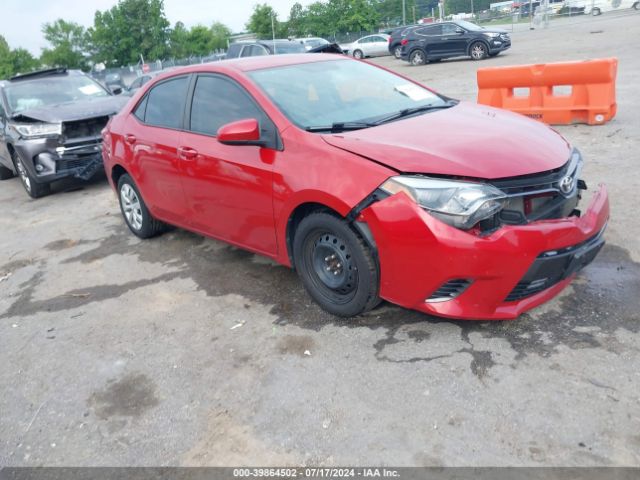 TOYOTA COROLLA 2016 2t1burhe9gc536446