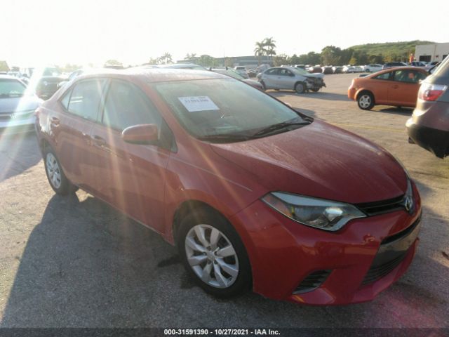 TOYOTA COROLLA 2016 2t1burhe9gc549939