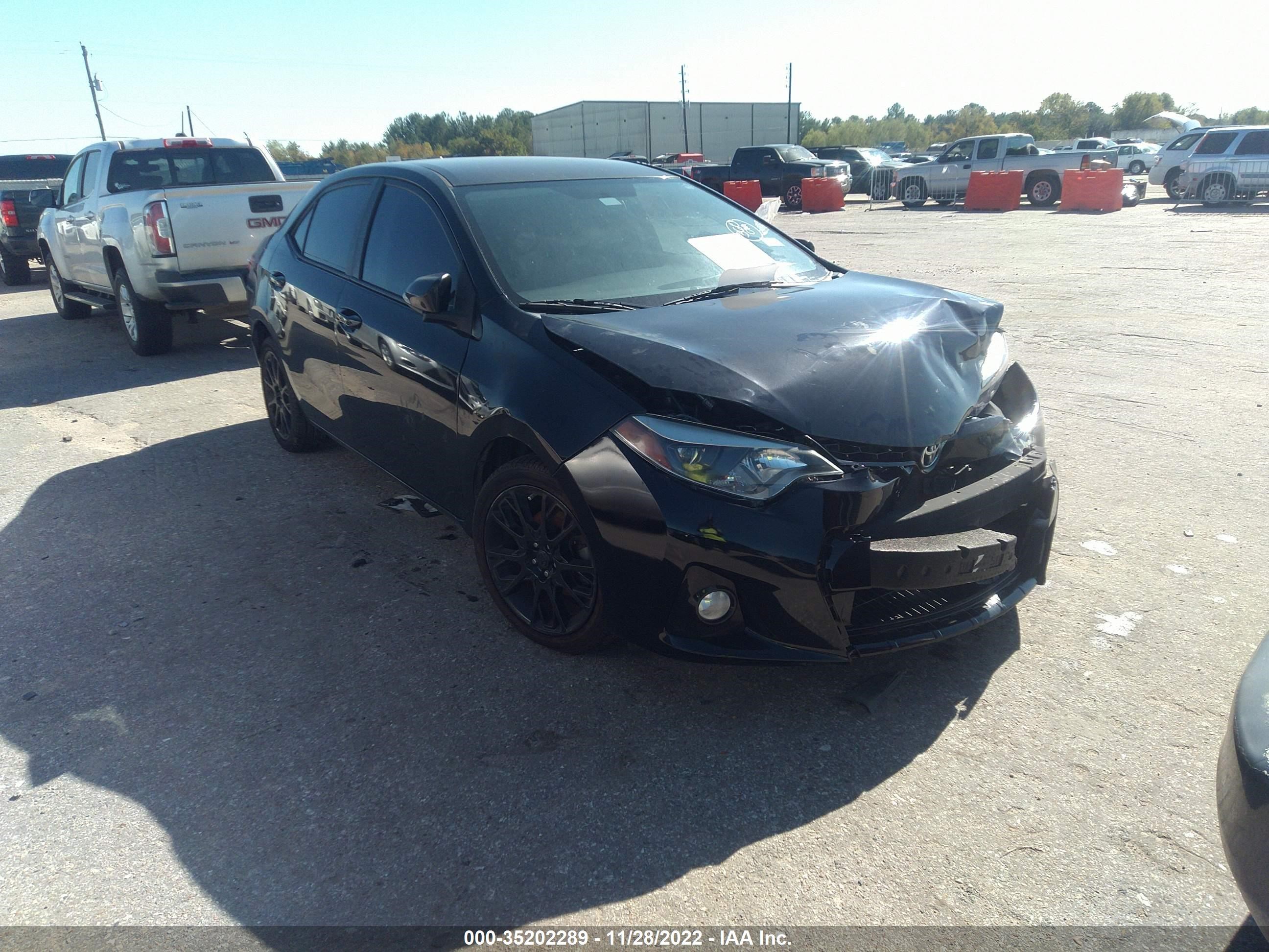 TOYOTA COROLLA 2016 2t1burhe9gc591172