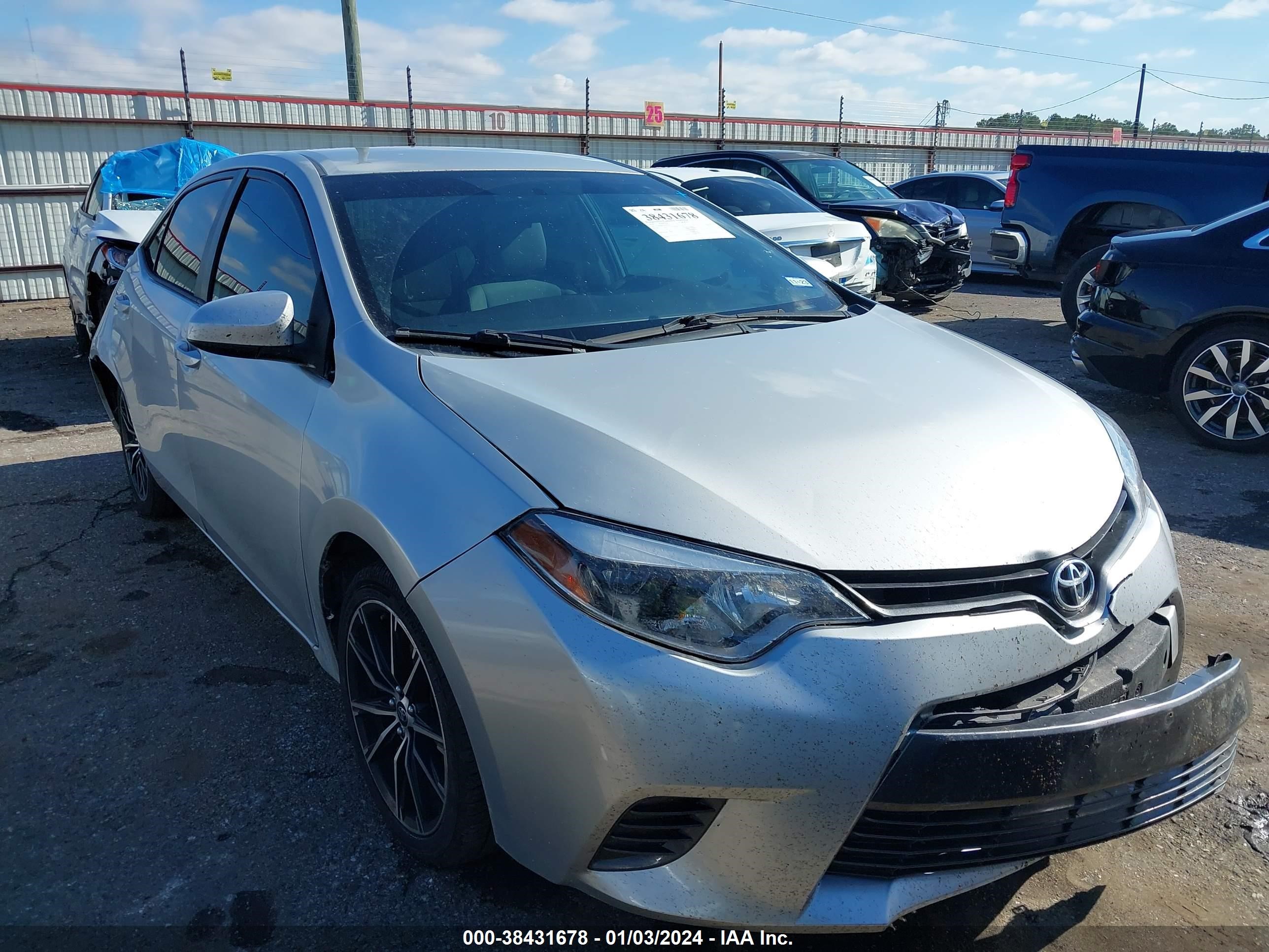 TOYOTA COROLLA 2016 2t1burhe9gc652522