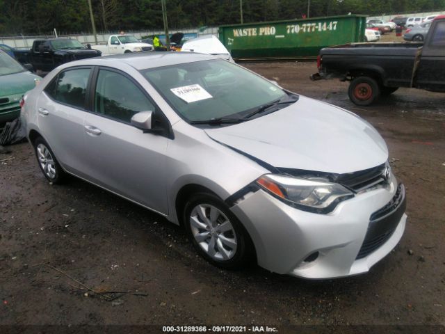 TOYOTA COROLLA 2016 2t1burhe9gc657865