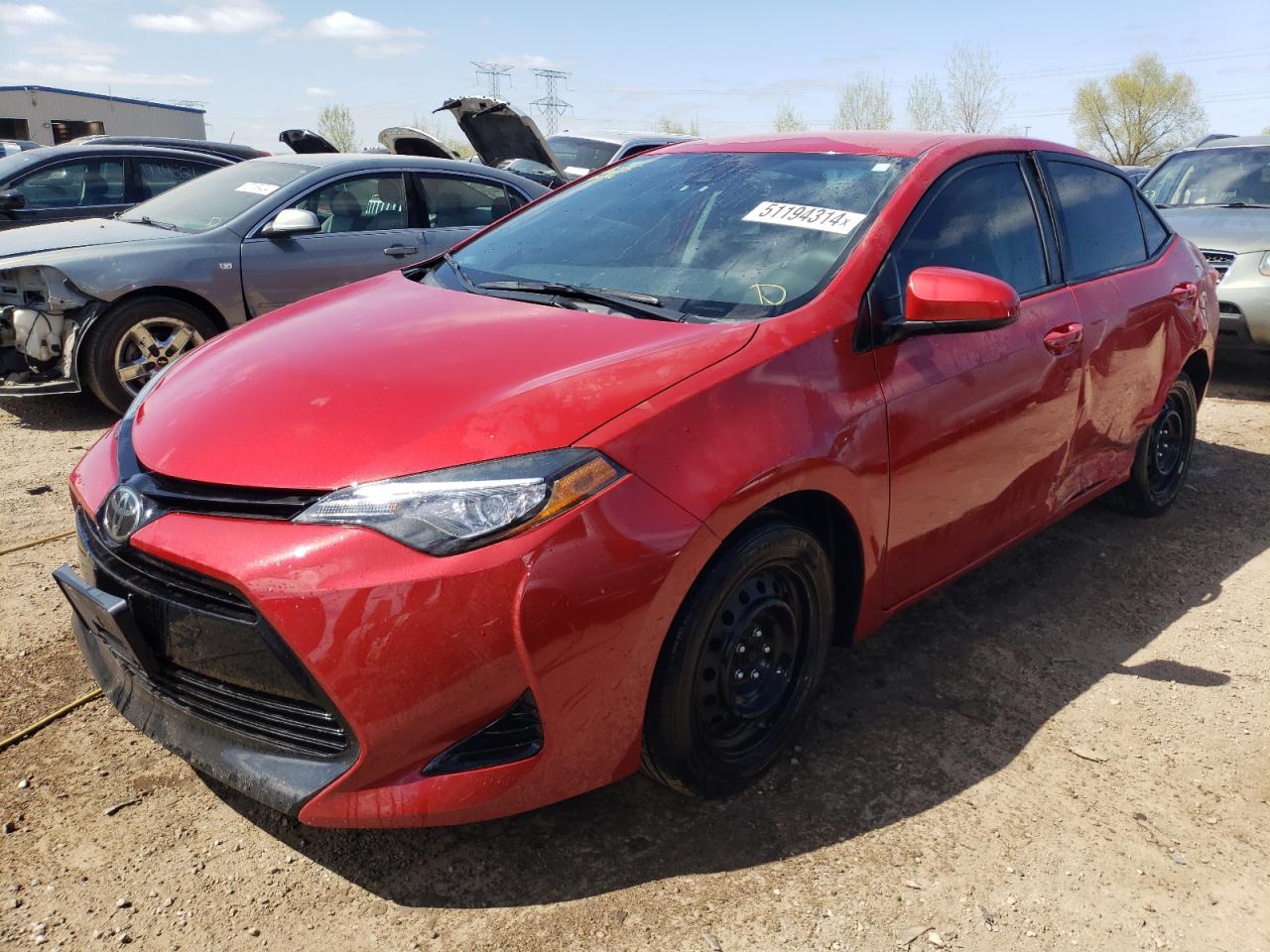 TOYOTA COROLLA 2017 2t1burhe9hc847618