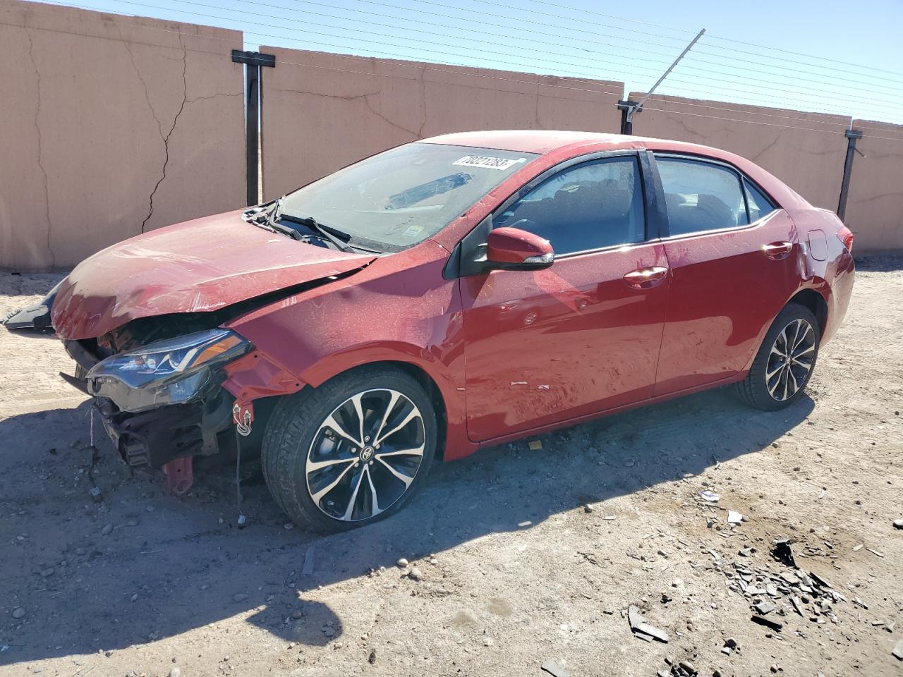 TOYOTA COROLLA 2017 2t1burhe9hc948531