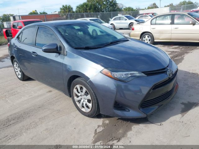 TOYOTA COROLLA 2018 2t1burhe9jc001480