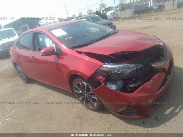 TOYOTA COROLLA 2018 2t1burhe9jc009661