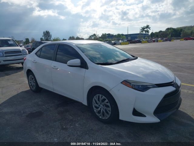 TOYOTA COROLLA 2018 2t1burhe9jc014682