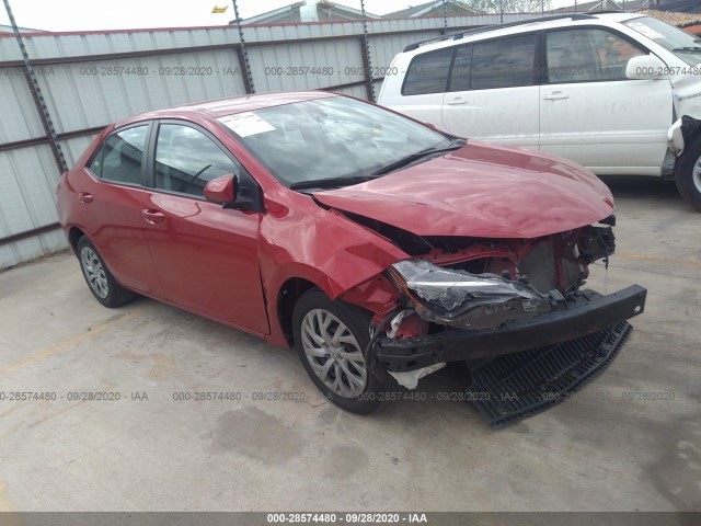 TOYOTA COROLLA 2018 2t1burhe9jc036245