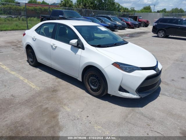 TOYOTA COROLLA 2018 2t1burhe9jc038304