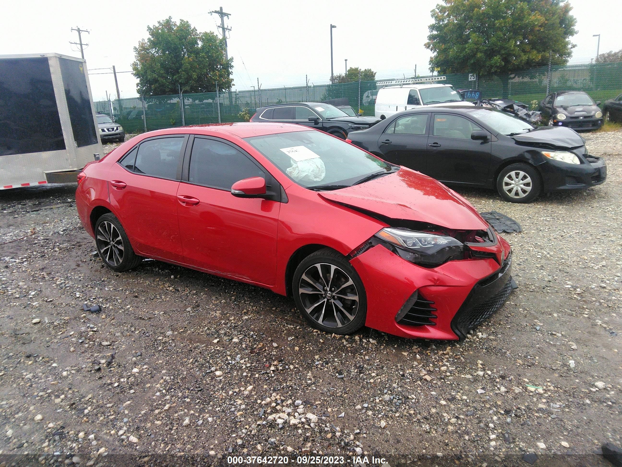 TOYOTA COROLLA 2018 2t1burhe9jc042448