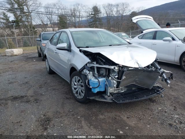 TOYOTA COROLLA 2018 2t1burhe9jc045723