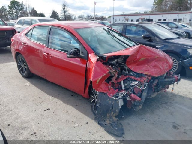 TOYOTA COROLLA 2018 2t1burhe9jc116774