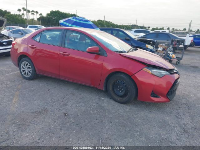 TOYOTA COROLLA 2018 2t1burhe9jc967540