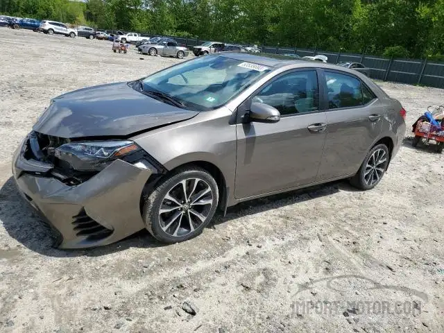 TOYOTA COROLLA 2019 2t1burhe9kc135861