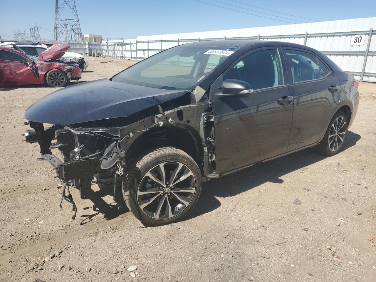 TOYOTA COROLLA 2019 2t1burhe9kc151509