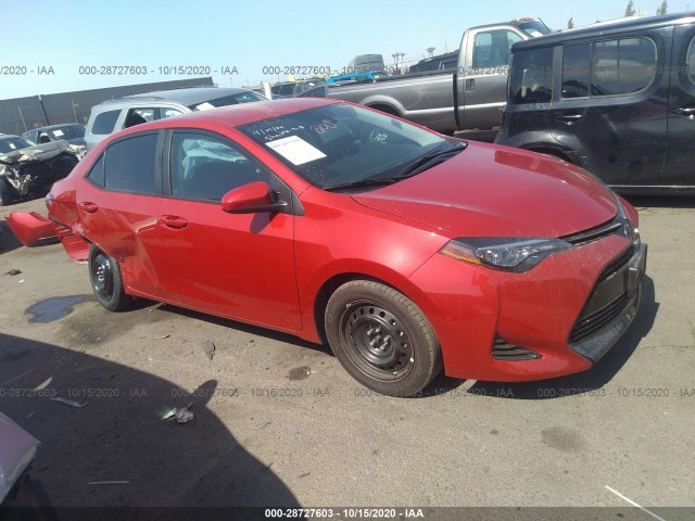 TOYOTA COROLLA 2019 2t1burhe9kc160209